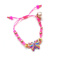 Rainbow Butterfly Bracelet