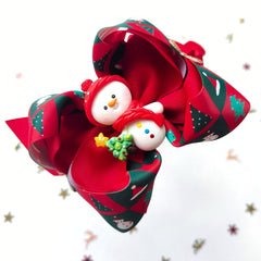 Snowman Boutique Bow Hairband