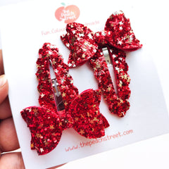 Starry Sparkle Hair Clip Set