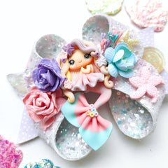 Pastel Sea Princess Bow