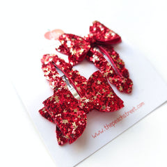 Starry Sparkle Hair Clip Set