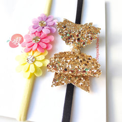 Phool & Glitter Festive Headband Set