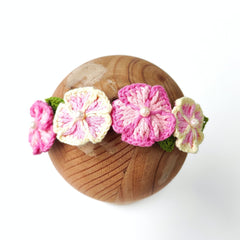 Blossom Harmony Crochet Hairband