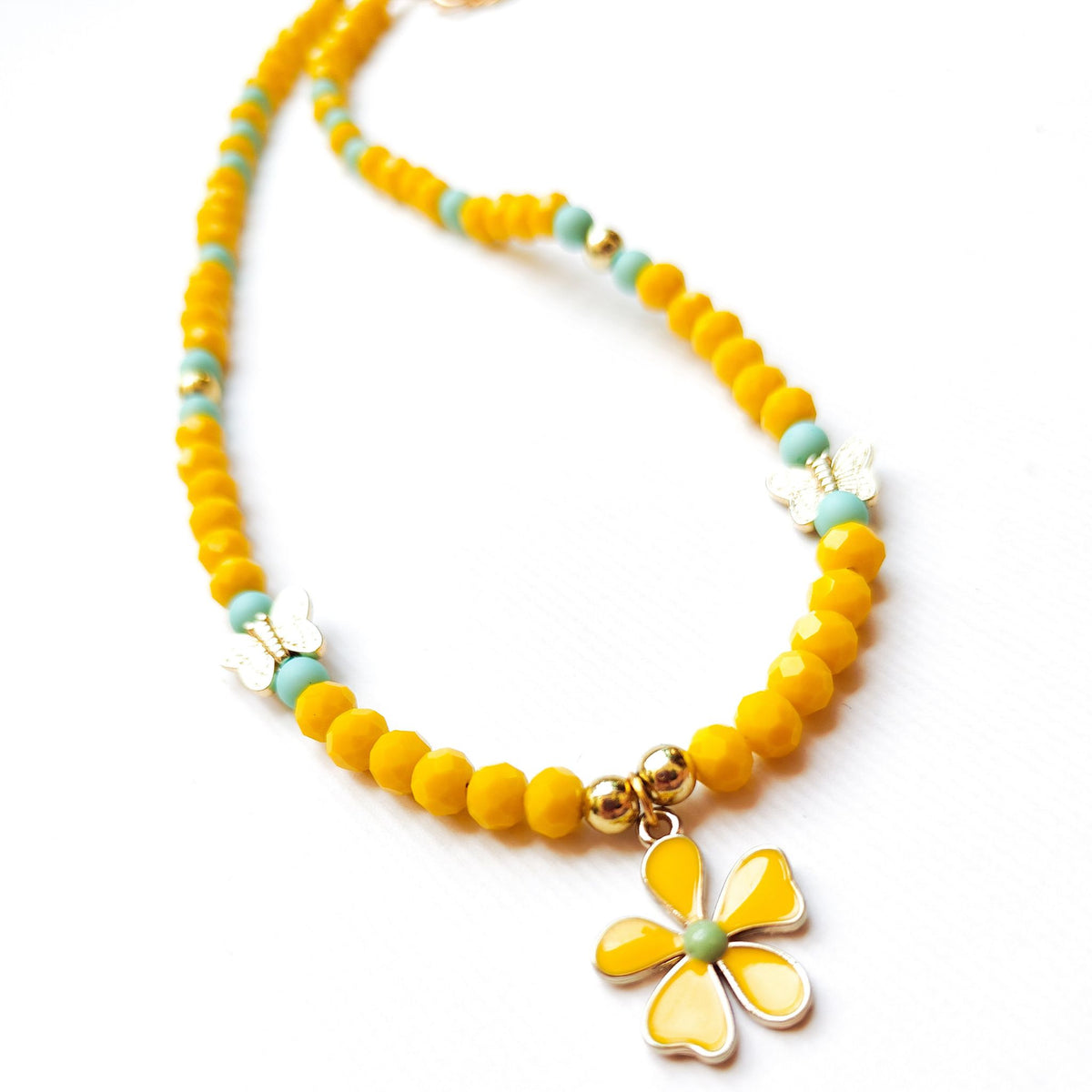 Sunshine Butterflies Choker