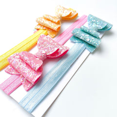 Glitter Pastel Dreams Headband Set