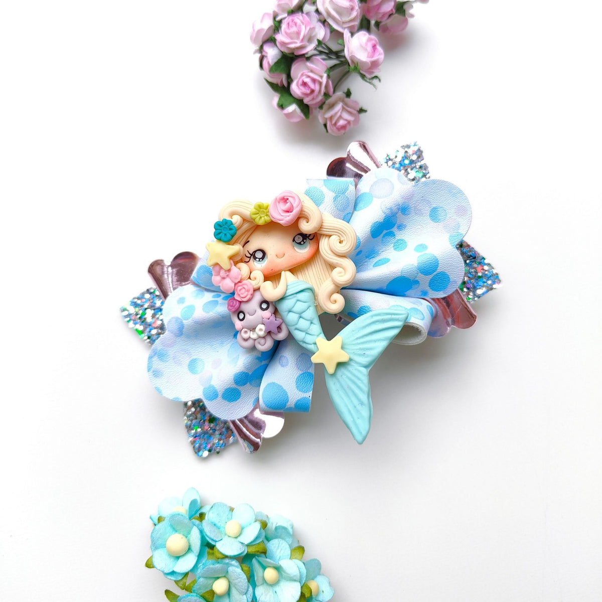 Aqua Dream Mermaid Bow