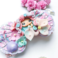 Ocean Blossom Mermaid Bow