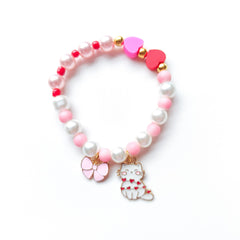 Kitty Love Charm Bracelet