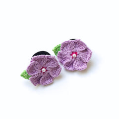 Lavender Bloom Hair Ties