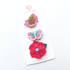 Whimsical Garden Clip Set