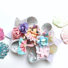 Pastel Sea Princess Bow