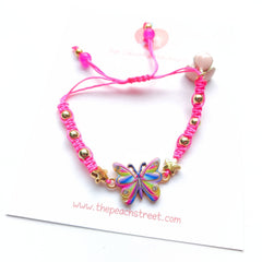 Rainbow Butterfly Bracelet