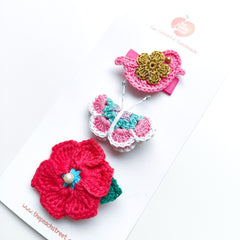 Whimsical Garden Clip Set