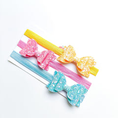 Glitter Pastel Dreams Headband Set