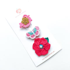 Whimsical Garden Clip Set