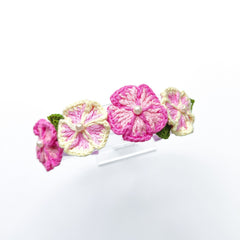 Blossom Harmony Crochet Hairband