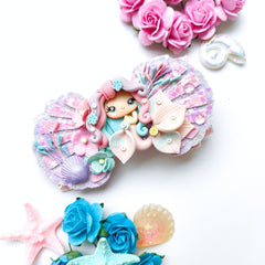 Ocean Blossom Mermaid Bow