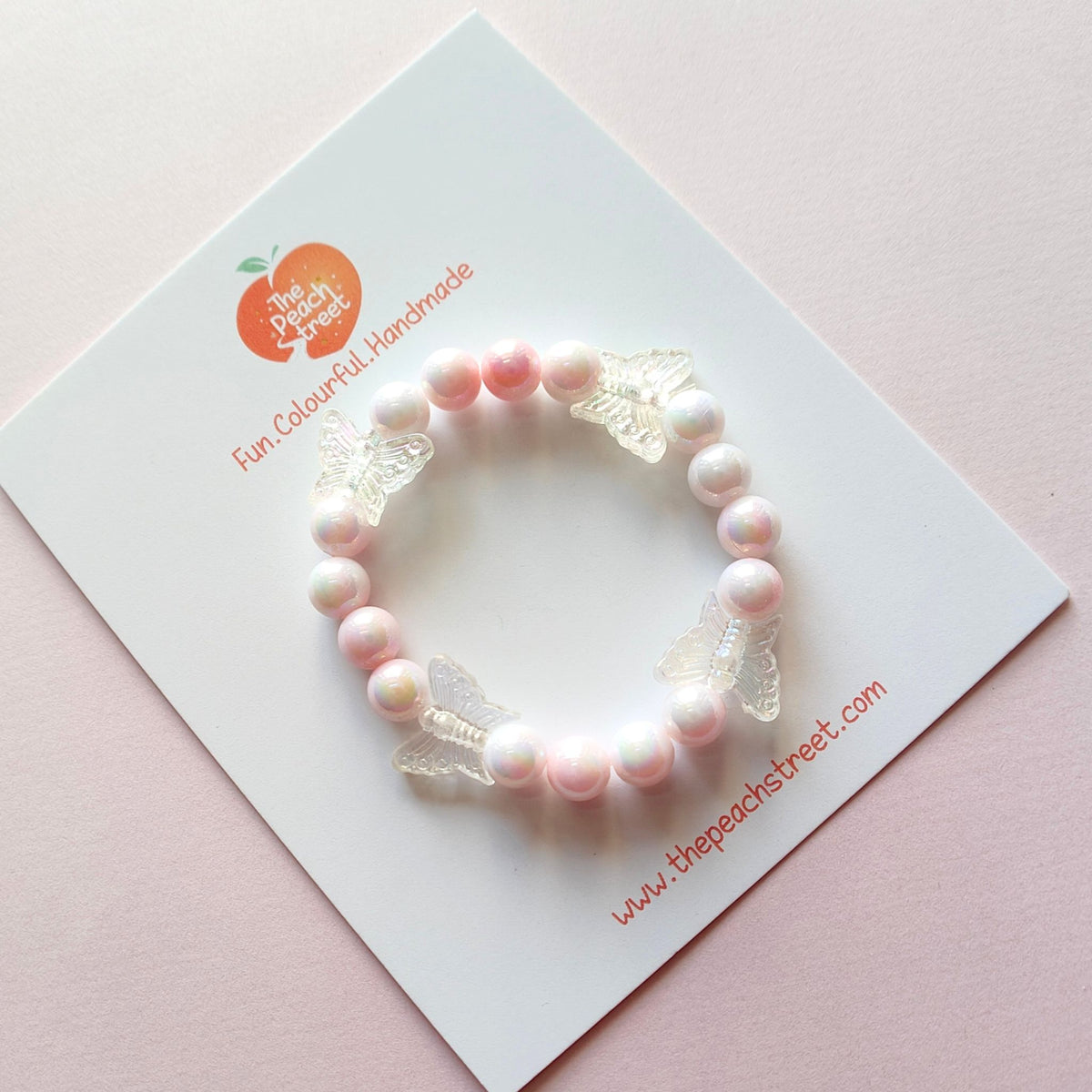 Flutter By Bracelet- Pink